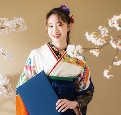 卒業袴レンタル【60周年記念特別価格】着物レンタル・着付け・写真一式