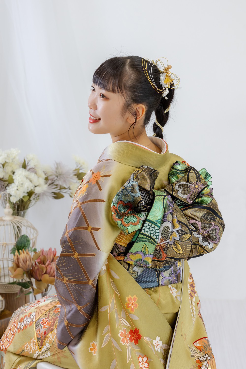 成人式振り袖レンタル【60周年記念特別価格】着物レンタル・着付け・写真一式