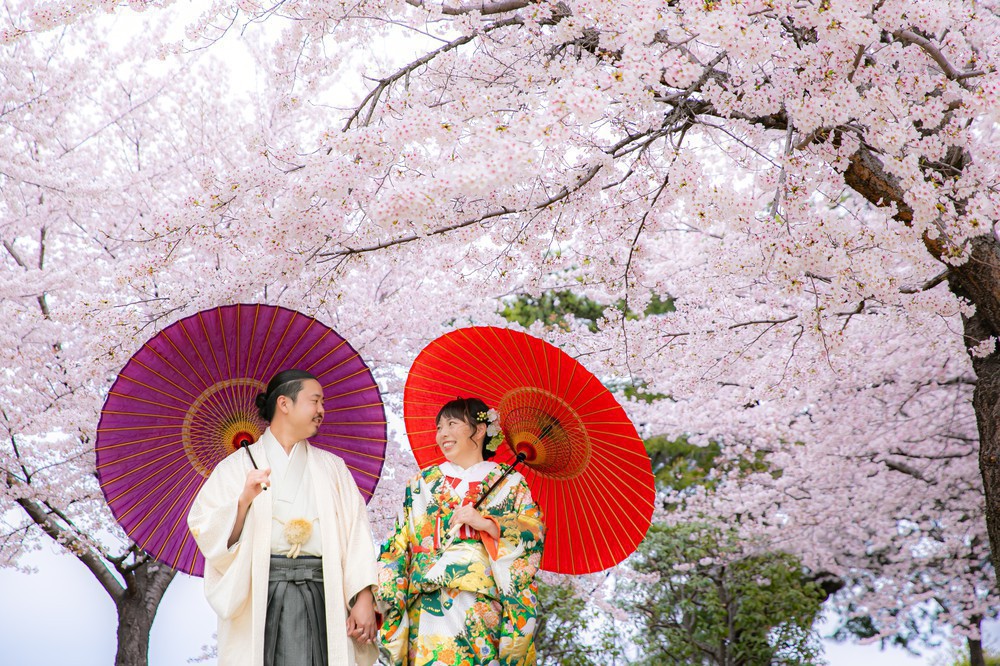 【3月4月限定】桜ロケーションプラン＜衣裳2着＞