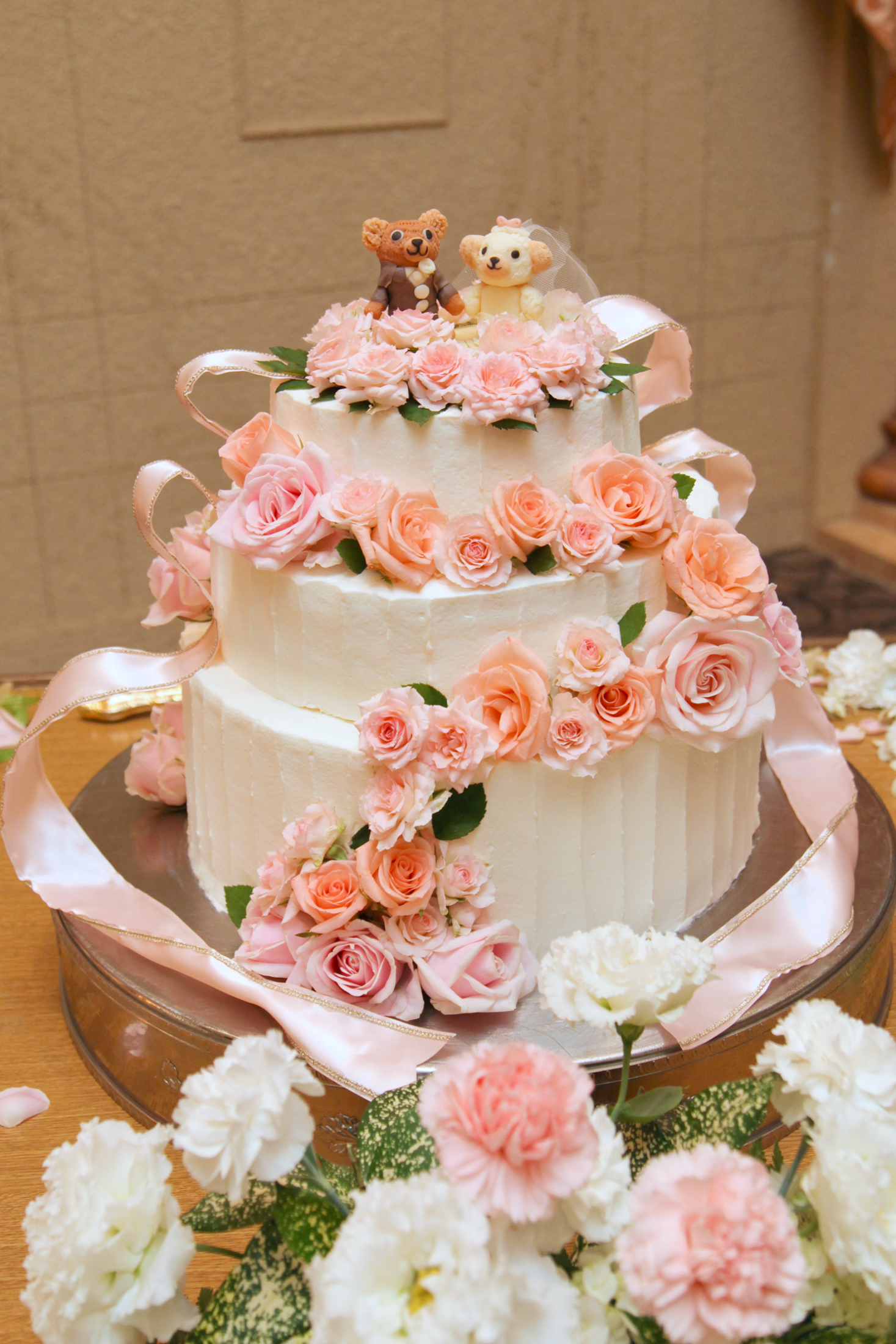 ウエディングケーキ第二弾 マリエール太田 群馬県太田市の結婚式場 披露宴会場 挙式
