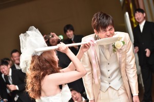 新婦様から新郎様へ…♪