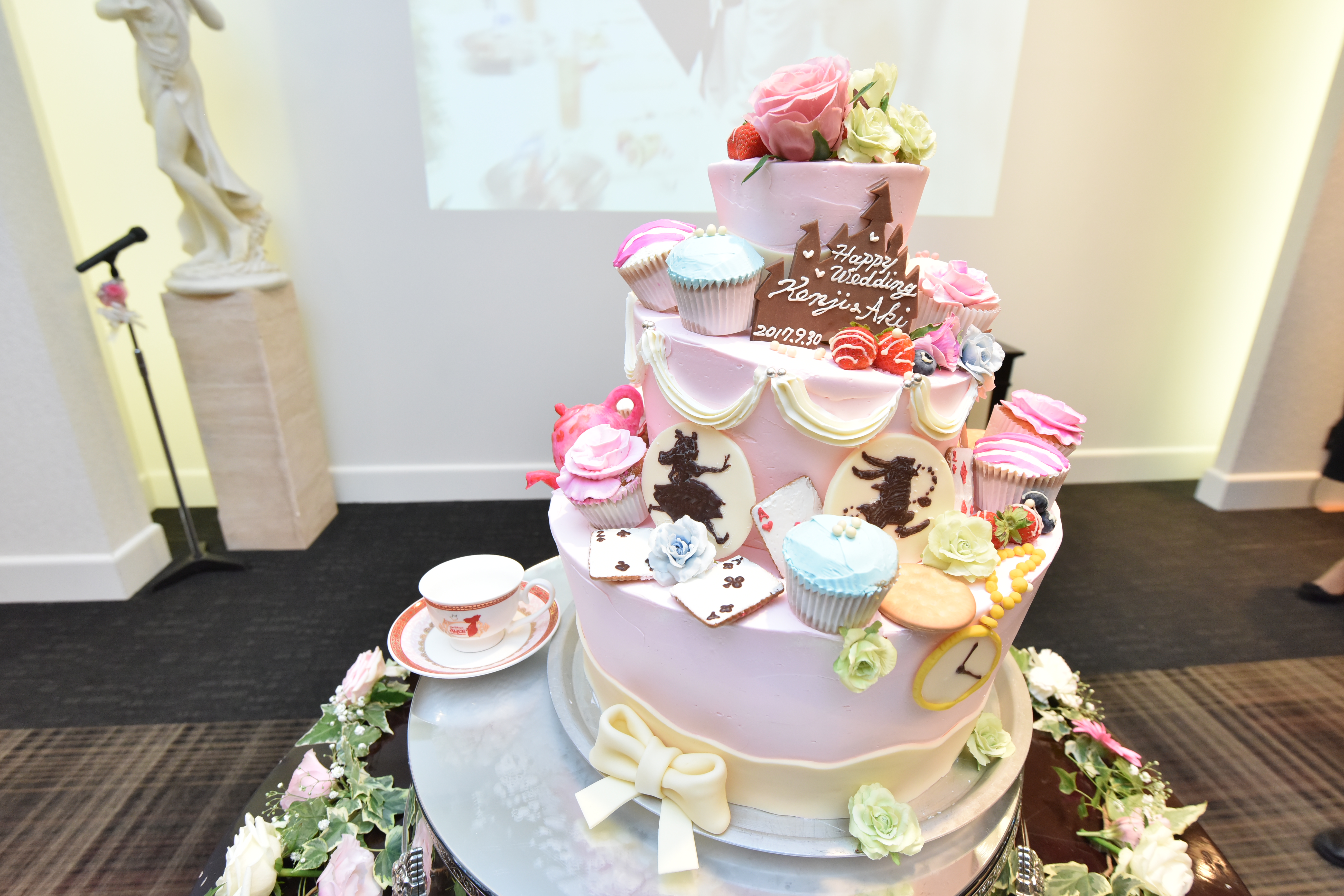ウェディングケーキはとことんこだわって マリエール太田 群馬県太田市の結婚式場 披露宴会場 挙式