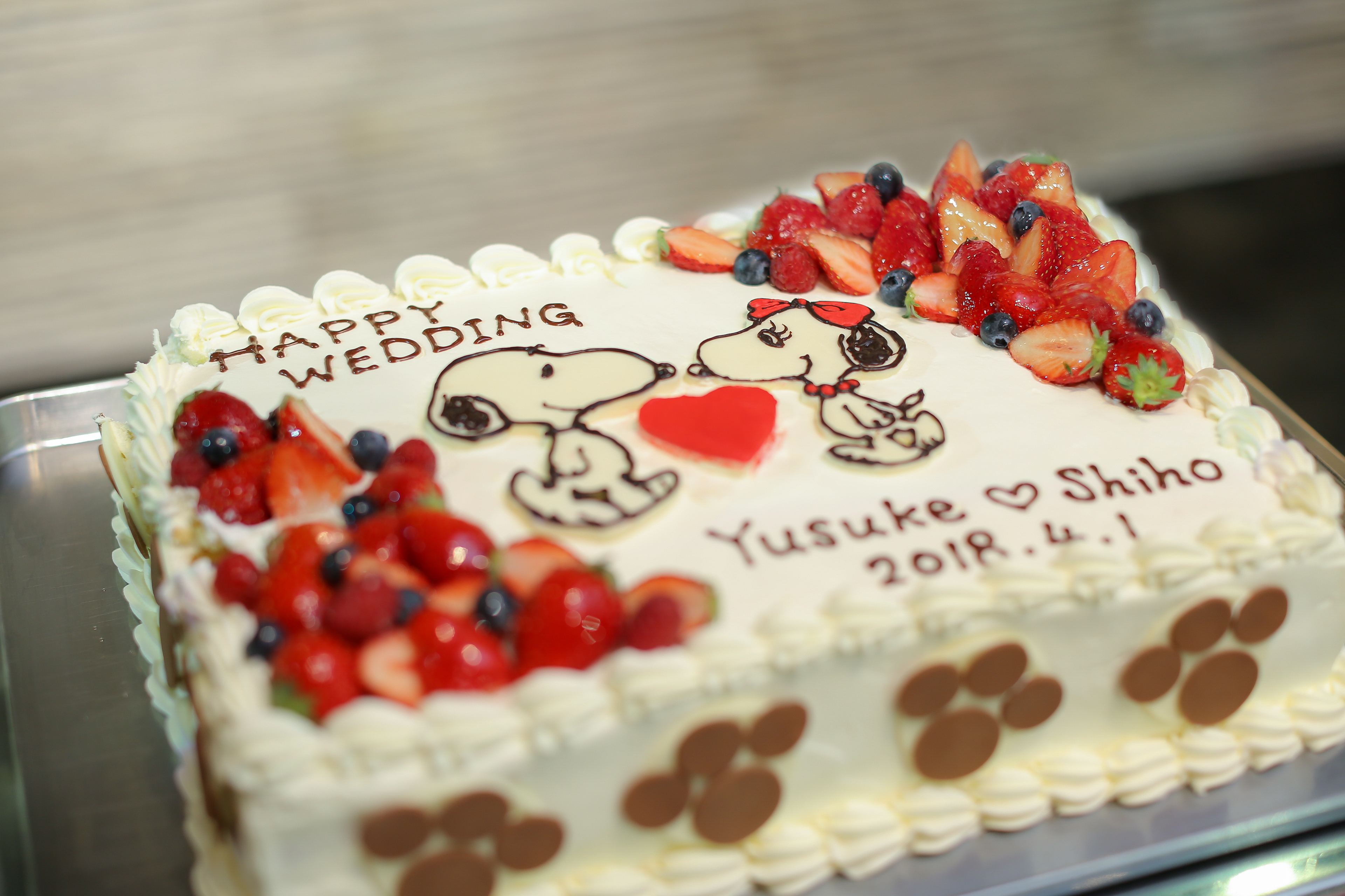 かわいすぎるケーキ マリエール太田 群馬県太田市の結婚式場 披露宴会場 挙式