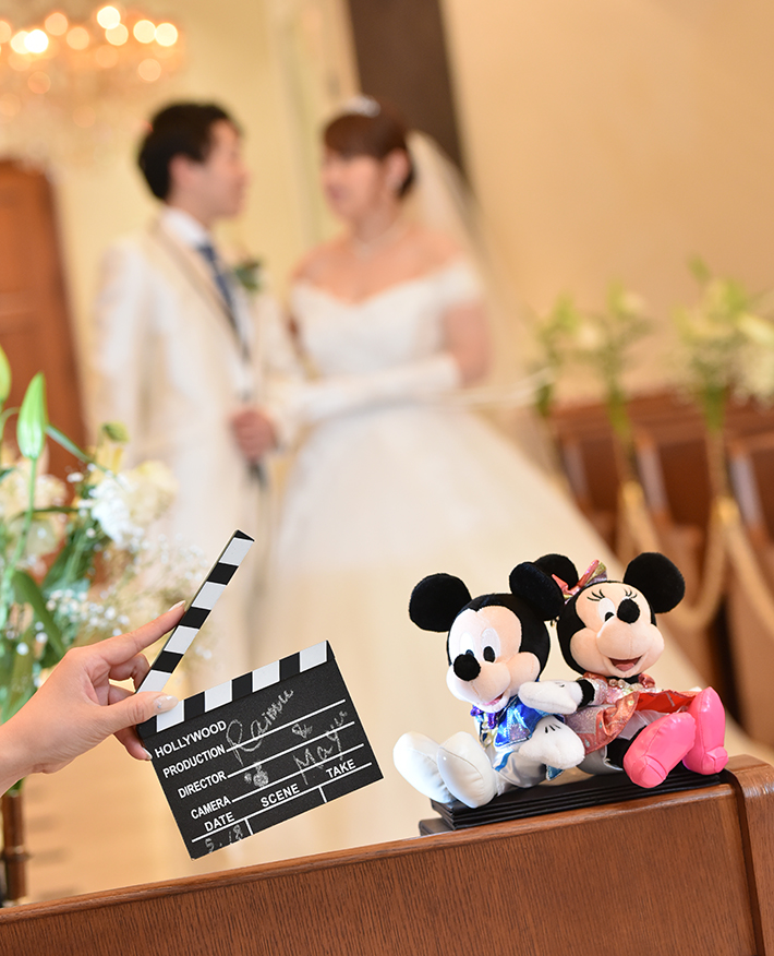 夢みていた結婚式を挙げることが出来ました ディズニーに溢れたテーマウェディング マリエール太田 群馬県太田市の結婚式場 披露宴会場 挙式