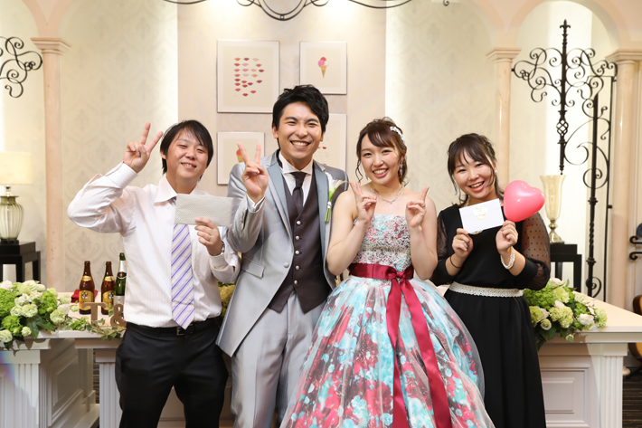 ゲストに楽しんでもらえるように サプライズウェディング マリエール太田 群馬県太田市の結婚式場 披露宴会場 挙式