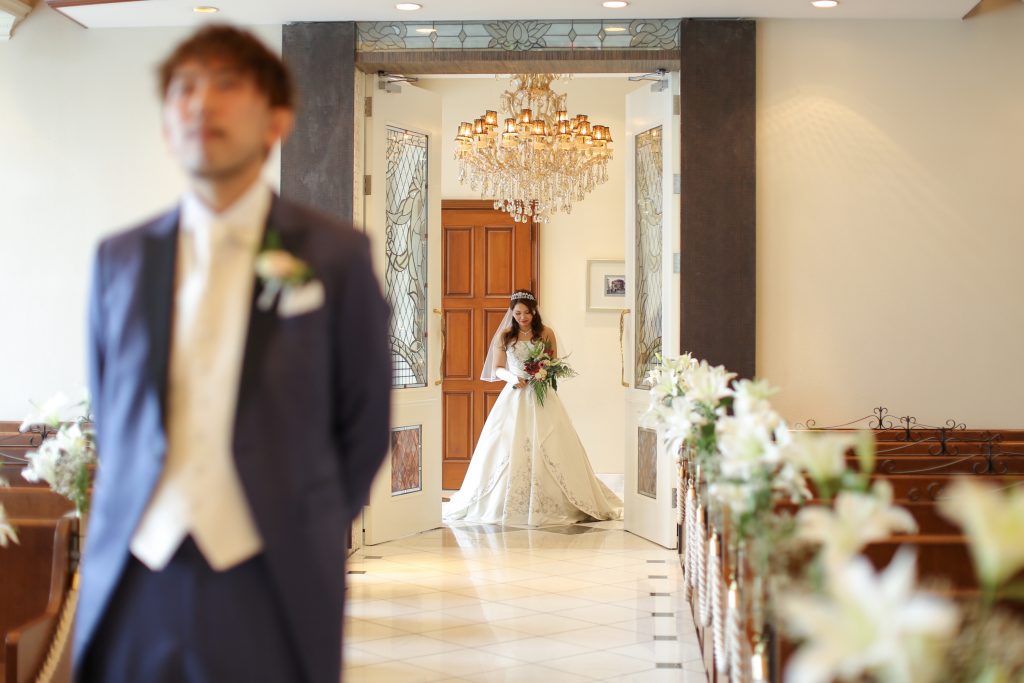 おしゃれ海外ウェディング 前撮りサプライズ マリエール太田 群馬県太田市の結婚式場 披露宴会場 挙式